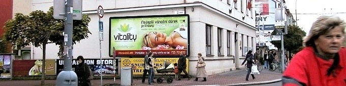 Billboard Pardubice